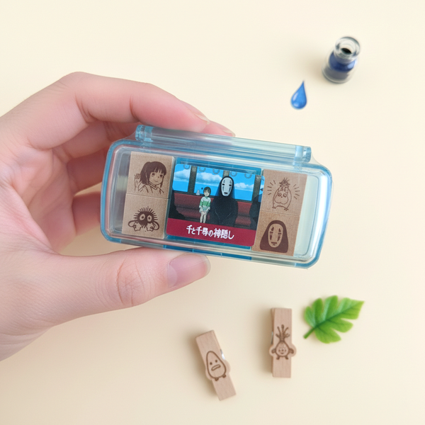 Beverly Spirited Away Stamp Set with Ink Pad