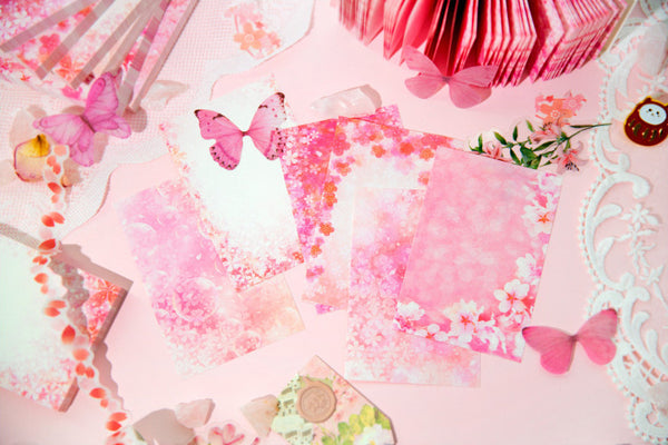 Blooming Flowers Memo Pad