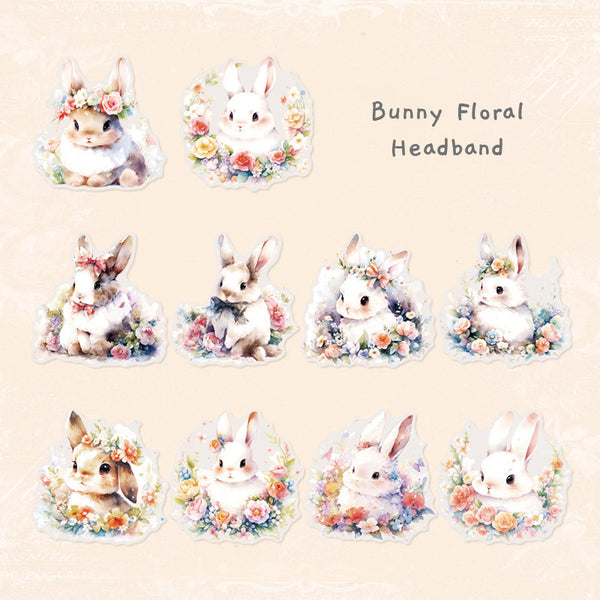 Blossom Animal Delight Holo Stickers - Limited Stock