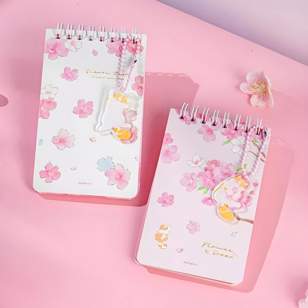 Blossom Dreams Twin Ring Memo Pad