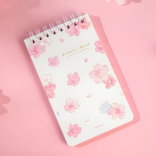 Blossom Dreams Twin Ring Memo Pad