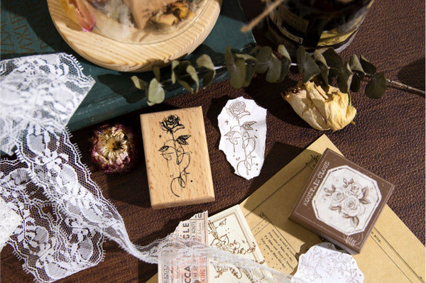 Blossom Impressions Wooden Stamps