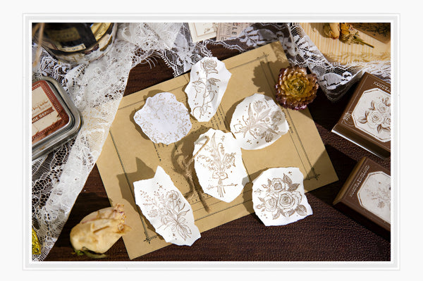 Blossom Impressions Wooden Stamps