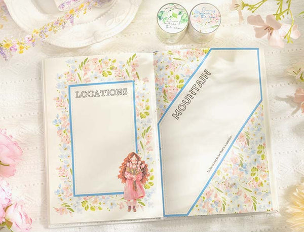 Blossoming Garland Clear Masking Tapes