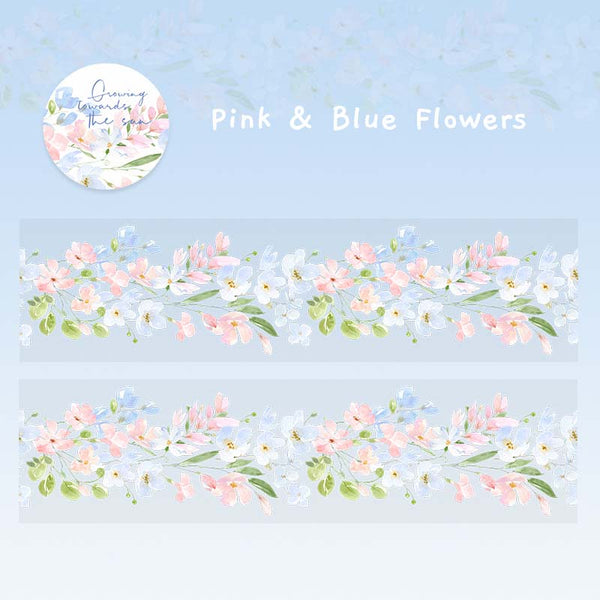 Blossoming Garland Clear Masking Tapes