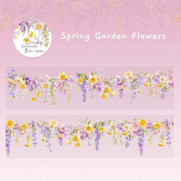 Blossoming Garland Clear Masking Tapes