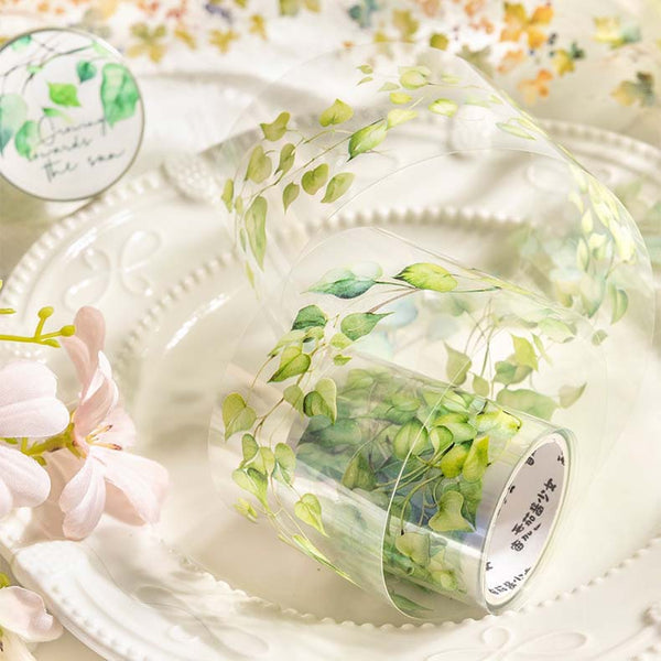 Blossoming Garland Clear Masking Tapes