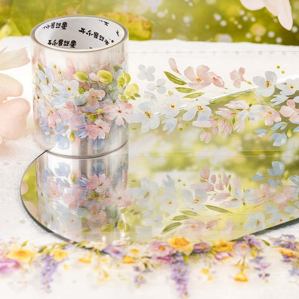 Blossoming Garland Clear Masking Tapes