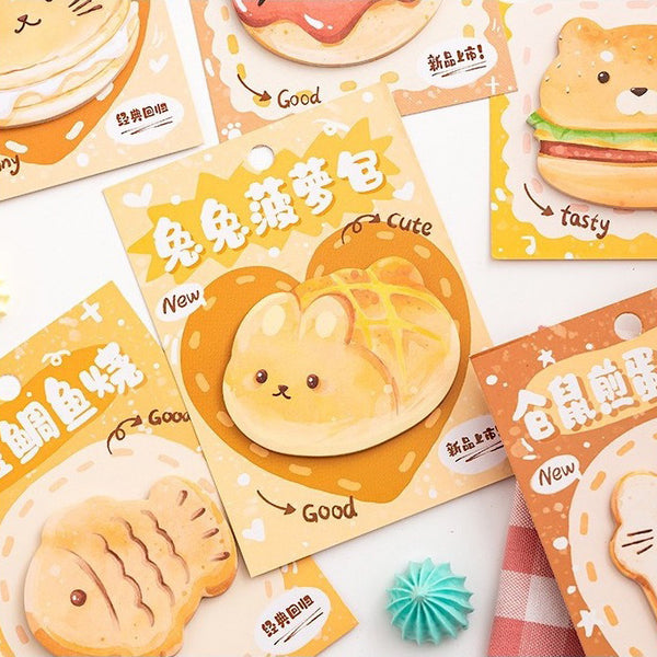 Bun Buddies Sticky Notes