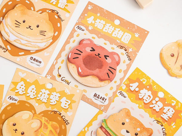 Bun Buddies Sticky Notes