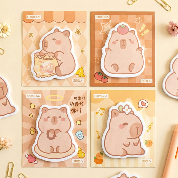 Capybara Sticky Notes