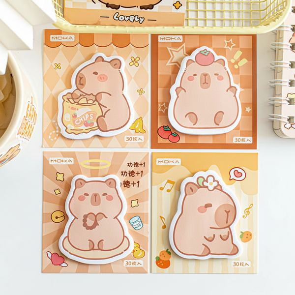 Capybara Sticky Notes