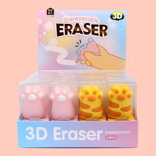 Mini Cat Paw Eraser