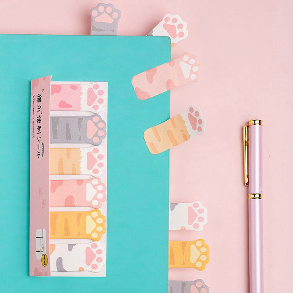 Cat Paw Sticky Notes