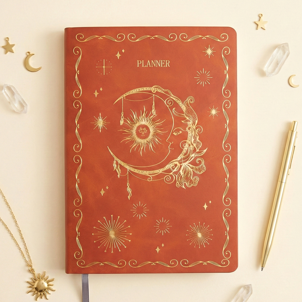 Celestial Harmony Planner - Cinnamon Spice - Limited Release Collection