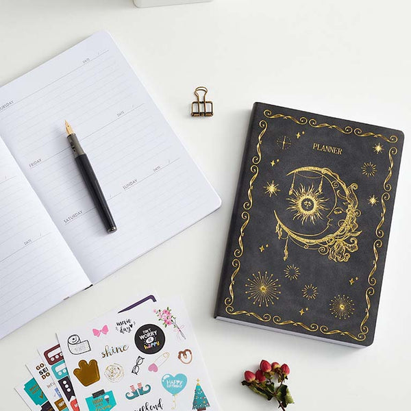 Celestial Harmony Planner - Midnight Moonlight - Limited Release Collection - 50 PIECES