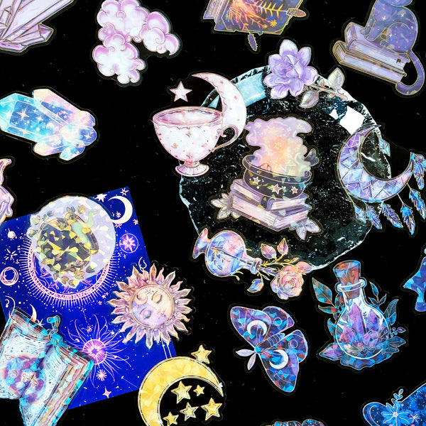 Celestial Sorcery Holo Stickers