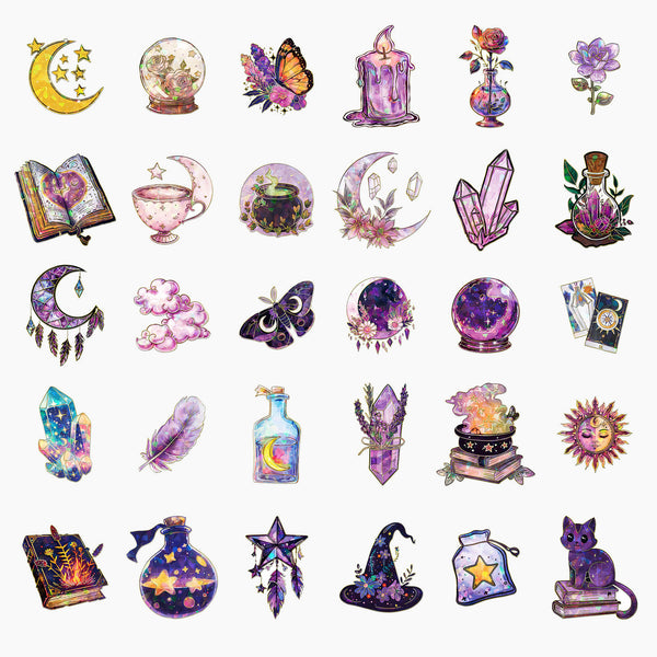 Celestial Sorcery Holo Stickers