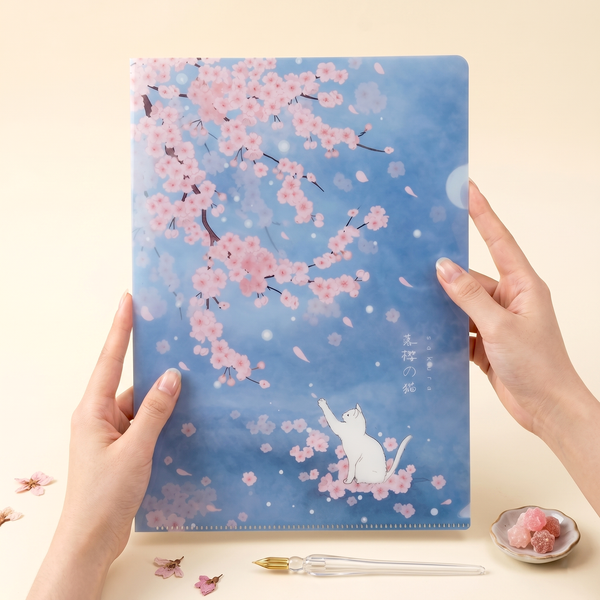 Cherry Blossom A4 Folders