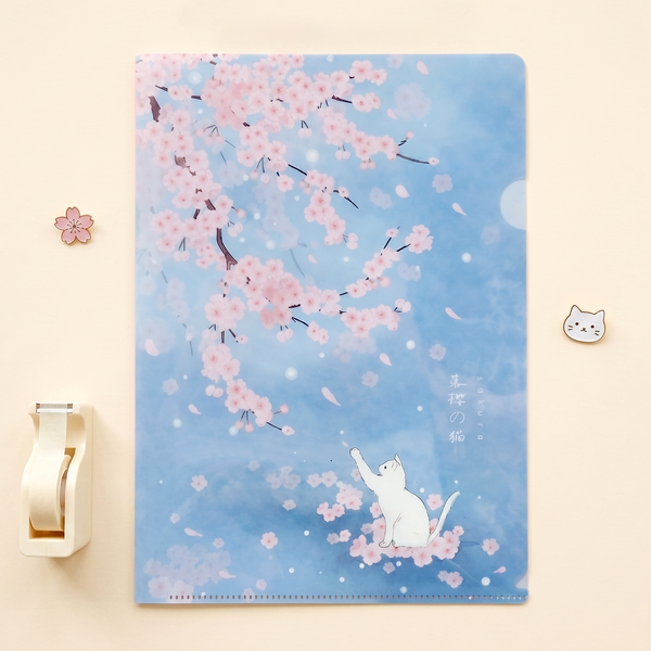 Cherry Blossom A4 Folders
