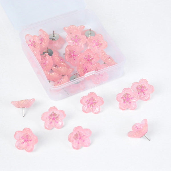 Cherry Blossom Pins - Set of 20