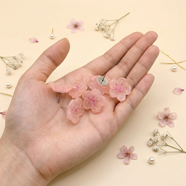 Cherry Blossom Pins - Set of 20