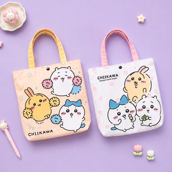 Chiikawa Bunny Cheer Tote Bag
