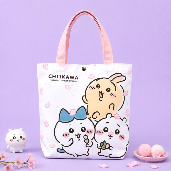 Chiikawa Bunny Cheer Tote Bag
