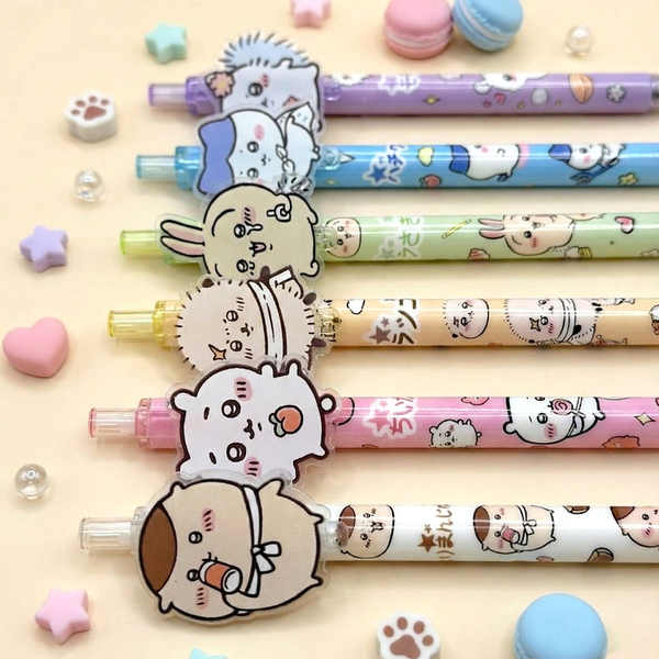 Chiikawa Happy Friends Gel Pens