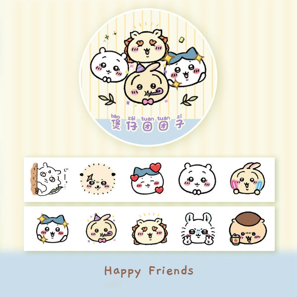 Chiikawa Masking Sticker Roll