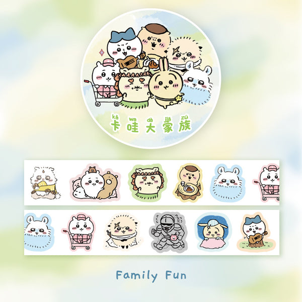 Chiikawa Masking Sticker Roll