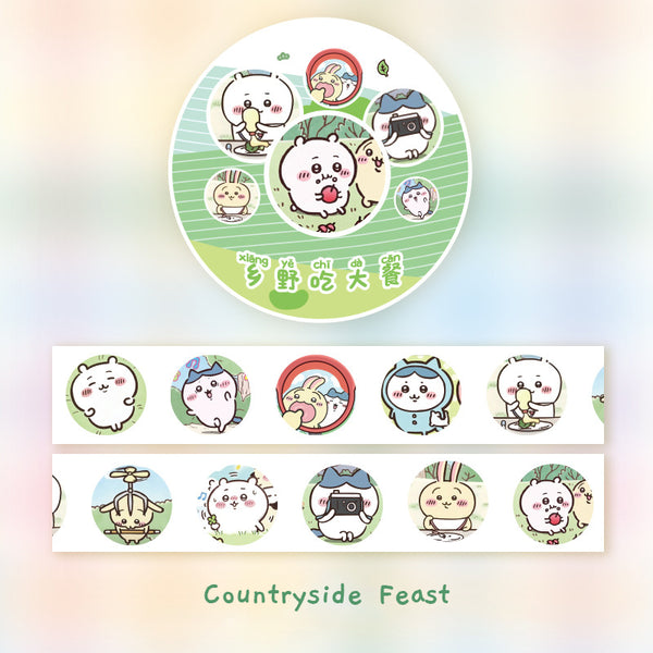 Chiikawa Masking Sticker Roll