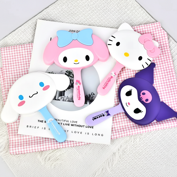 Sanrio Mirror + Comb Vanity Set - Cinnamoroll