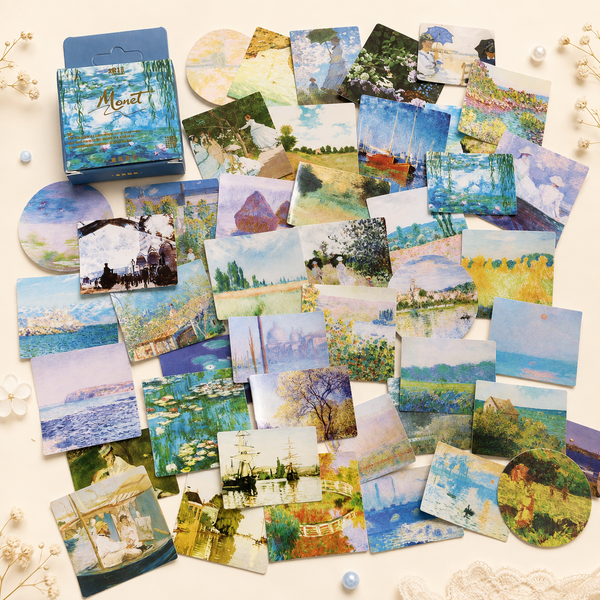 Claude Monet Paper Stickers