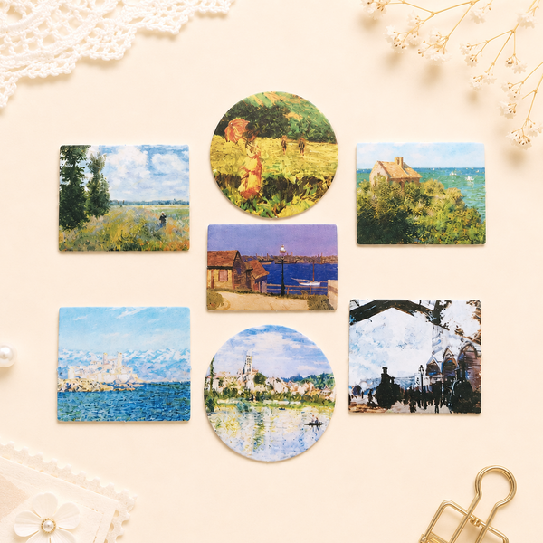 Claude Monet Paper Stickers