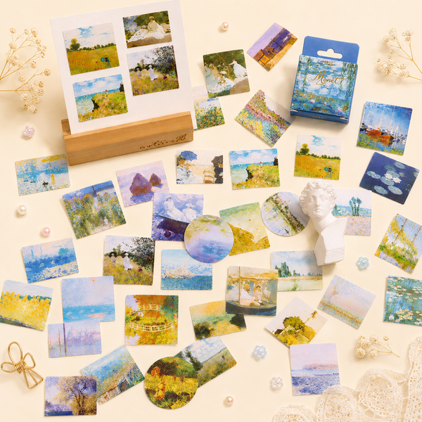 Claude Monet Paper Stickers