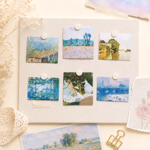Claude Monet Paper Stickers