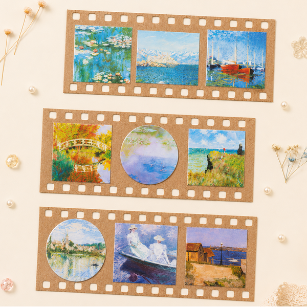 Claude Monet Paper Stickers