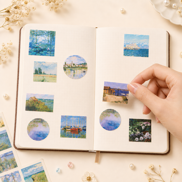 Claude Monet Paper Stickers