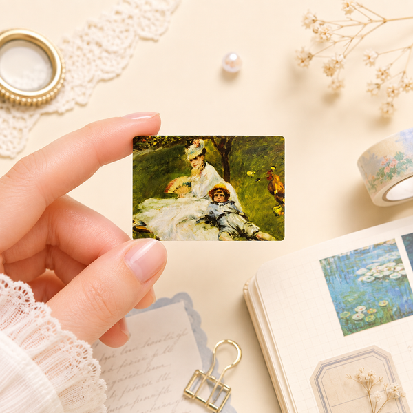 Claude Monet Paper Stickers