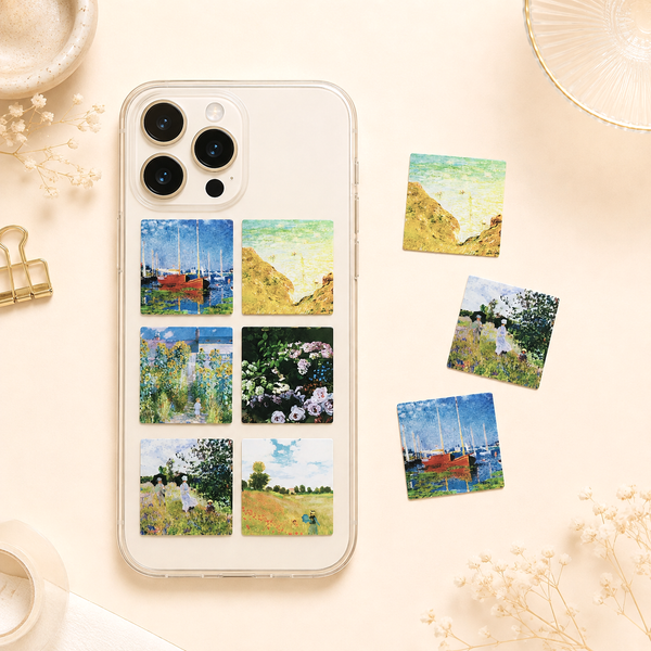 Claude Monet Paper Stickers