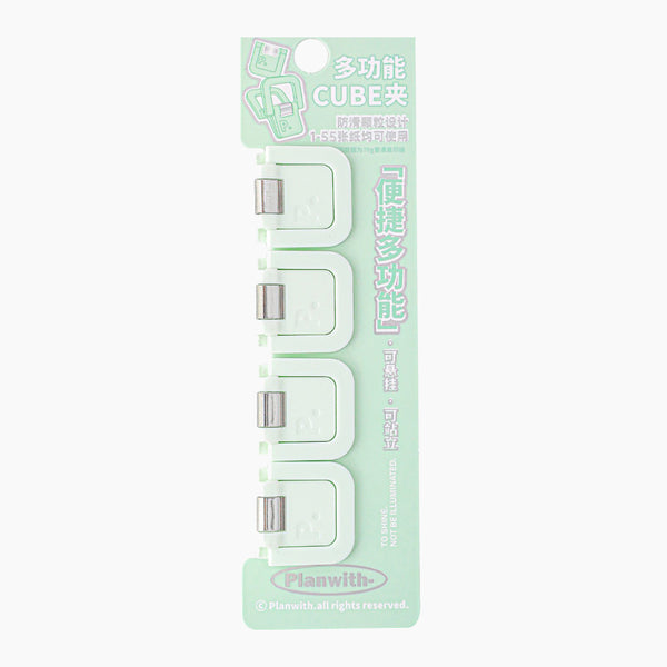 ClearView Cube Paper Clips