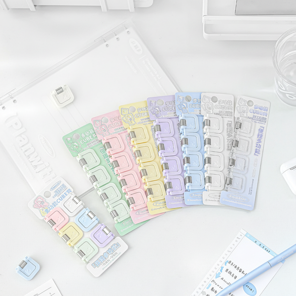 ClearView Cube Paper Clips