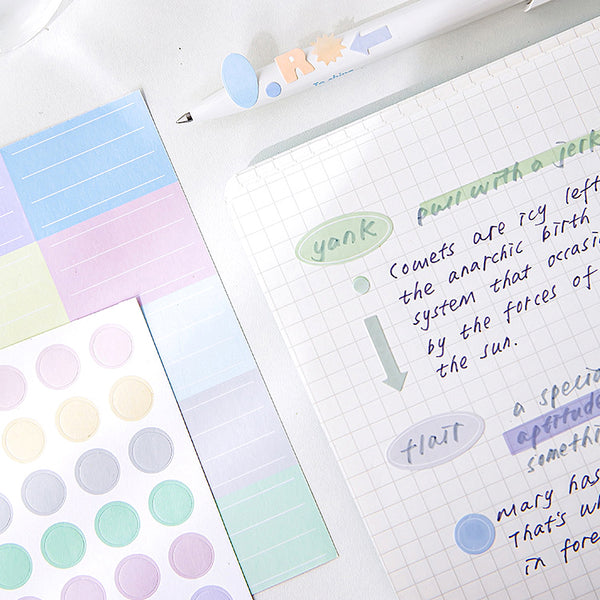 ClearView Organization Sticker Book