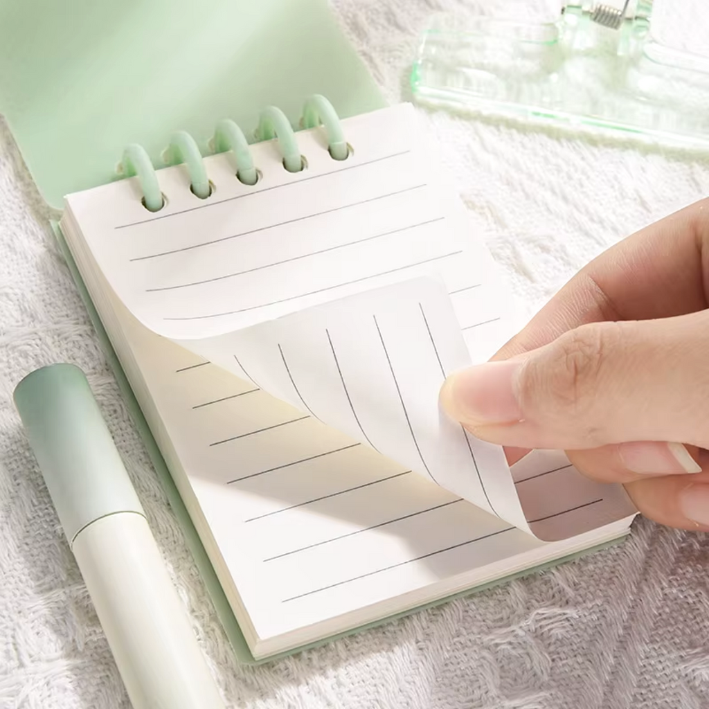 Pnote Pad ClearView Pastel Cloud Pocket Notepad | Kawaii Pen Shop