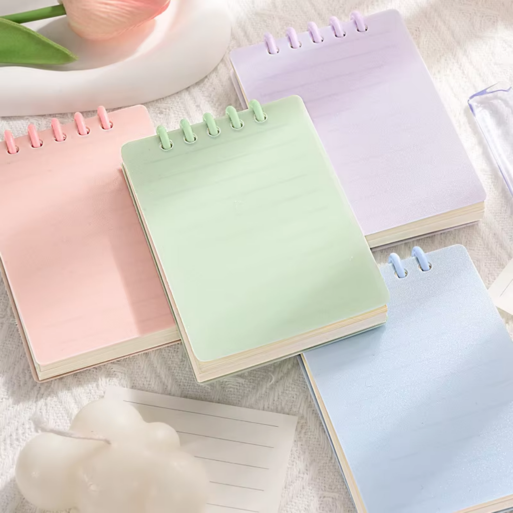 Notepad High Quality ClearView Pastel Cloud Pocket Notepad | Kawaii Pen Shop