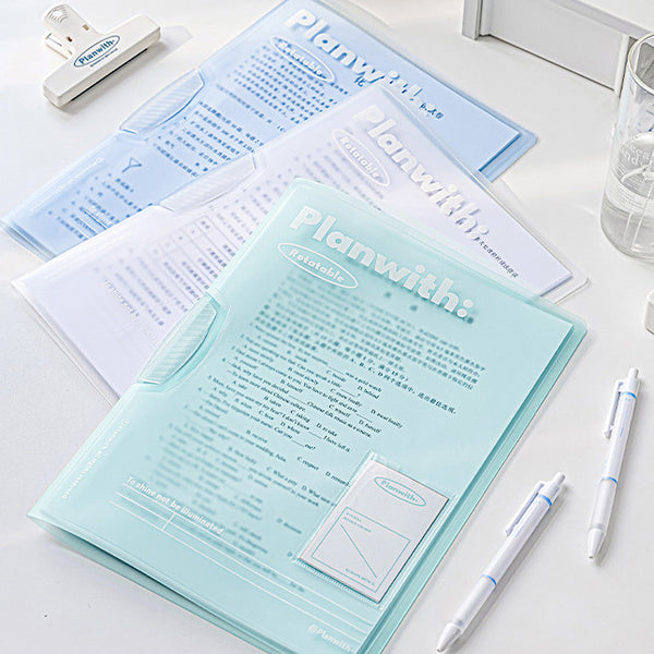 ClearView Plan With Me Folder
