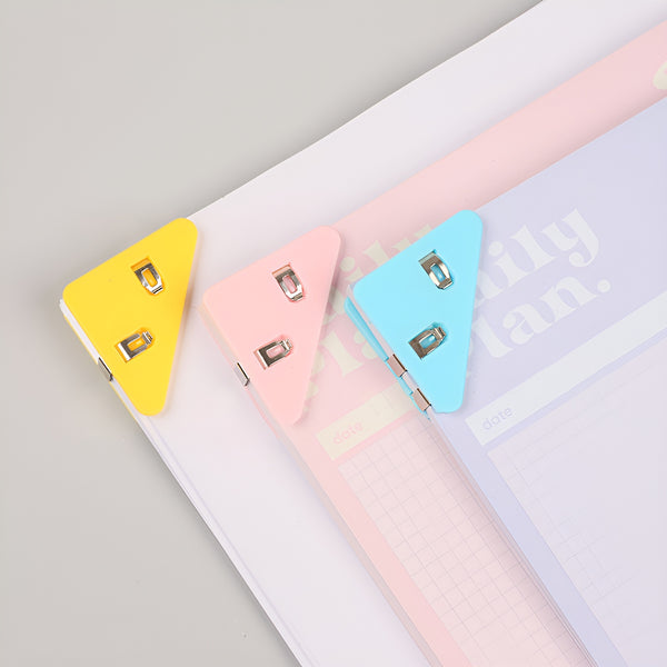 Color Pop Corner Paper Clips