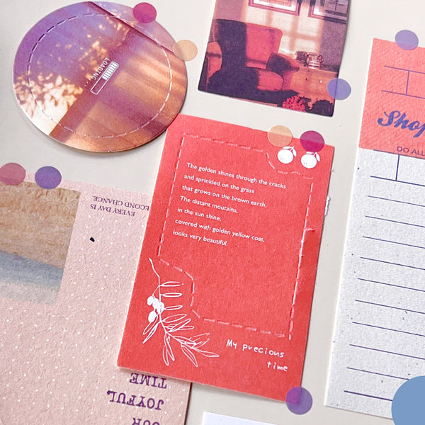 Colorful Dots Washi Sticker Roll