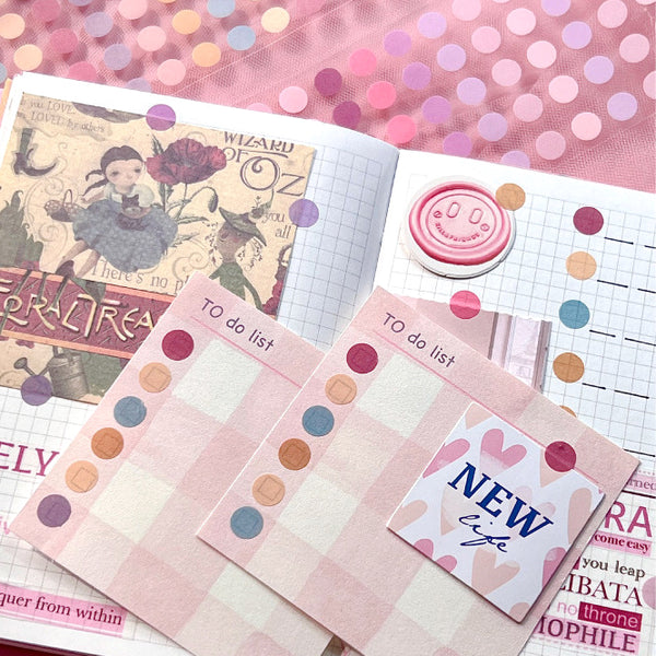 Colorful Dots Washi Sticker Roll